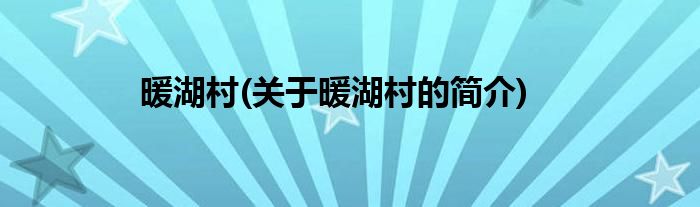 暖湖村(关于暖湖村的简介)