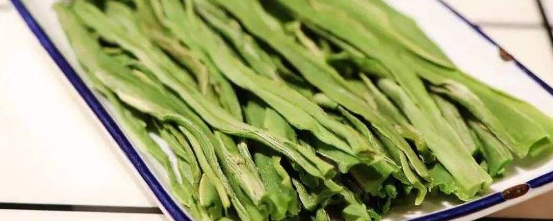 贡菜干要泡多久